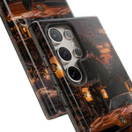 Datsun 240Z Shrine Blossom Dusk Tough Phone Case - Warm Lantern Glow