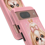 Shih Tzu Princess Kawaii Chibi Puppy Pet Dog Art Tough Phone Case