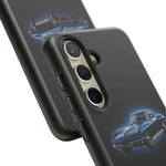 1963 Sting Ray Blue Glow Tough Phone Case Cover Gift Art