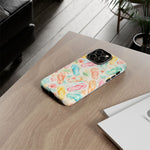Watercolor Flip Flops pattern Tough Case | Beach Shells Phone Cover