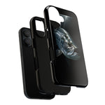 Tarpon Fishing Phone Case, Saltwater Portrait Black Cover, Gift