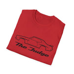 1970 GTO Judge Black Outline Silhouette Emblem Classic Car T-Shirt Fan Gift