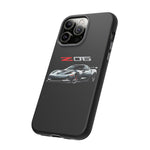 Silver C6 Z06 Phone Case for Chevy Fans, Tough Cover