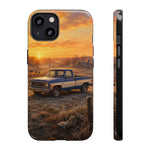 73 Chevy C10 Square body Truck Two-Tone Sunrise Tough Phone Case