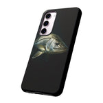 Snook Fishing Phone Case, Saltwater Portrait Black Cover, Gift