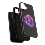 Weeping Angel Statue Vaporwave Phone Case Gothic Cosmic Tough Case