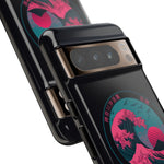 Great Dream Wave Circular Badge Vaporwave Phone Case – Japanese Aesthetic