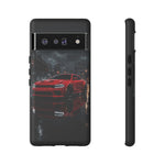 Charger Hellcat Widebody Red Rain Art Phone Case