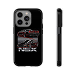 NSX Dual View Black Red JDM Sports Car Tough Phone Case Gift