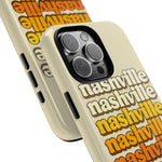 Nashville Retro Stack phone case | Tough Cover
