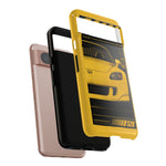 S2000 Spa Yellow Retro 90s JDM Car Tough Phone Case