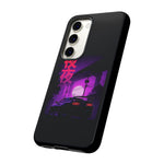 MK4 Supra Purple Night Vaporwave JDM Tough Phone Case Cover