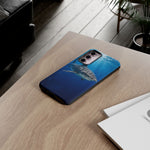Tiger Shark Phone Case, Dappled Blue Water Tough Cover