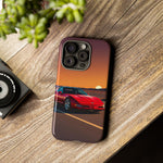 Red C4 ZR-1 King of the Hill Art Tough Phone Case