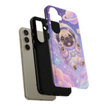 Cute Astronaut Pug Phone Case | Space Puppy Galaxy Stars