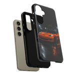 Orange C6 Neon Car Meet Tough Phone Case