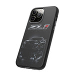 ZL1 Camaro phone case | tough phone case, black muscle car design
