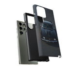 1969 Camaro SS Black Overhead Tough Phone Case Cover Gift Art