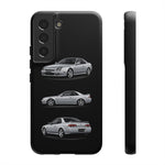 Silver Prelude Sports Coupe Tough Phone Case for JDM Fans