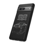 SS 454 Classic Muscle Car El Camino phone case | vintage Chevy reflection
