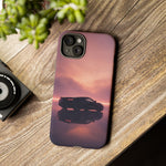 C8 Corvette Silhouette Pastel Horizon Case