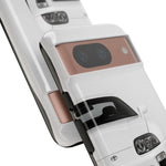 White MK4 Supra Phone Case, Retro 90s JDM Tough Cover for Car Enthusiasts