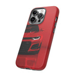 Red Camaro Phone Case, ZL1 American Muscle Car Tough Cover for Men, Gift