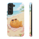 Taiyaki Beach Day Kawaii Tough Phone Case