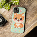 Shiba Inu Kawaii Chibi Smile Pet Dog Art Tough Phone Case