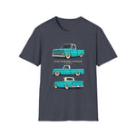 Vintage 1964 Chevy C10 Pickup Truck T-Shirt | Classic Lowrider Illustration