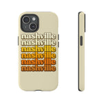 Nashville Retro Stack phone case | Tough Cover