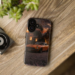 Datsun 240Z Shrine Blossom Dusk Tough Phone Case - Warm Lantern Glow