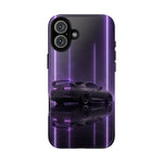 Matte Gray MK4 Supra Violet Neon Pillars Case