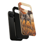 German Shorthaired Pointer Pointing Art Tough Phone Case
