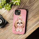 Shih Tzu Princess Kawaii Chibi Puppy Pet Dog Art Tough Phone Case