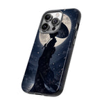 Geisha Parasol Moonlight Art Tough Phone Case