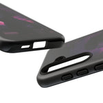 Melancholy Data Poster Phone Case, Glitch Anime Sky Tough Cover