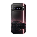 FC RX-7 Pink Neon Fog Column Tough Case