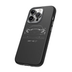 Black C7 ZR1 Phone Case for Chevy Sports Car Enthusiasts