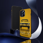 Nova SS Phone Case Yellow, Classic 70s Muscle Car Cover, Gift for Him