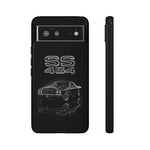 SS 454 Classic Muscle Car El Camino phone case | vintage Chevy reflection