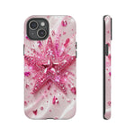 Pink Glitter Star Tough Case | Sparkle Phone Case