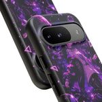 Chillout Floating Anime Girl Phone Case – Dreamy Vaporwave Aesthetic