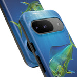Mahi Mahi Underwater Phone Case, Sunbeam Open Water Cover, Gift