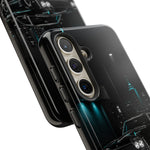 1965 Black Riviera car phone case | Retro Night Cityscape Tough Case