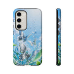 Copy of Silver Butterflies Tough Case | Blue Sky Water Droplets Phone Cover