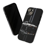 AE86 Phone Case, White 85 JDM Drift Icon Stripe Studio Cover