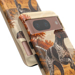 German Shorthaired Pointer Pointing Art Tough Phone Case