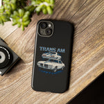 1969 Trans Am White Blue Stripe Tough Phone Case Cover Gift