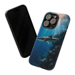 Cobia Reef Phone Case, Shaft of Light Ocean Fishing Tough Cover